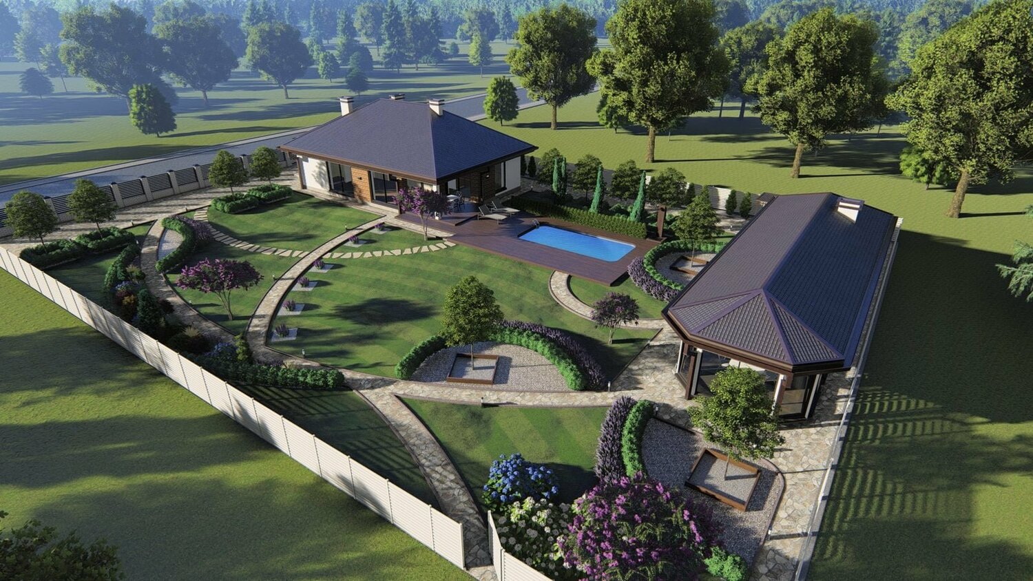 3D ландшафтная визуализация